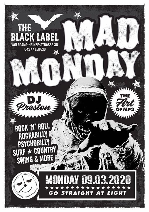 Morgen!!! R‘n‘R Entertainment mit DJ Preston im Black Label zu Connewitz! 20 Uhr
