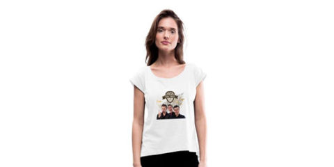 TOM TWIST Band - Frauen T-Shirt mit gerollten Ärmeln | Prestons ShopnRoll